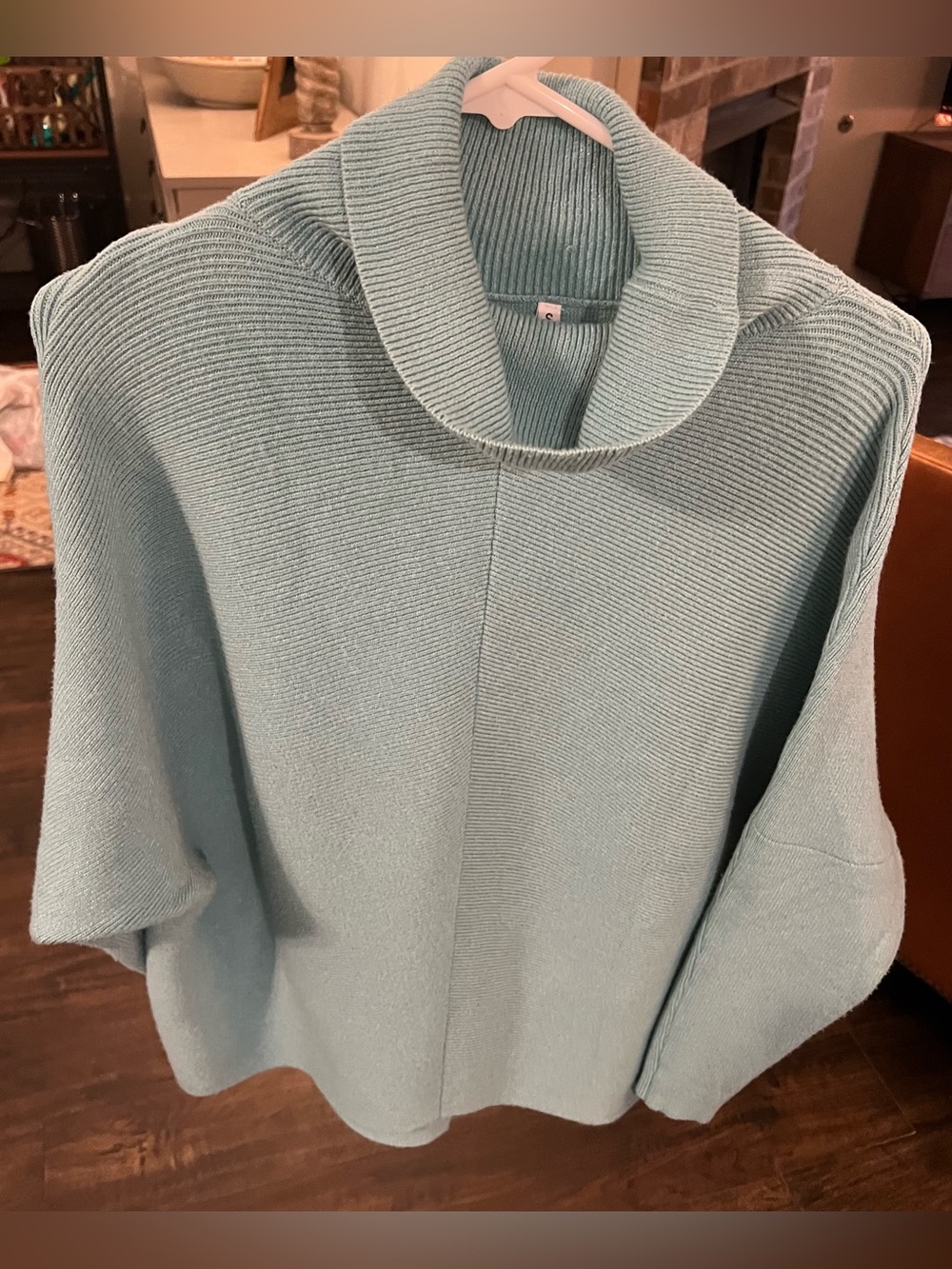Beautiful shade of blue , cozy sweater size S